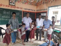 School stationery distribution program Takechiwadi